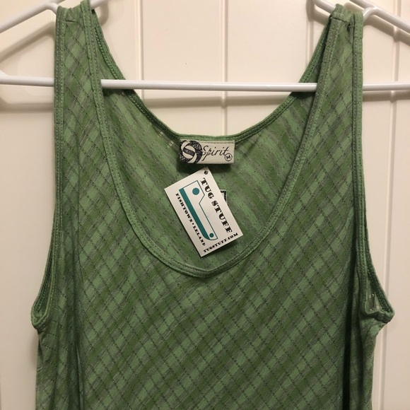 Green Swimsuit cover-up dress. - Picture 2 of 8